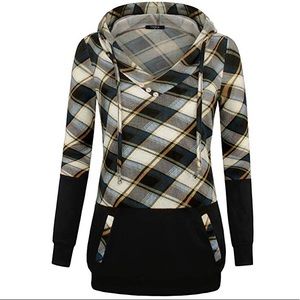 Plaid pullover